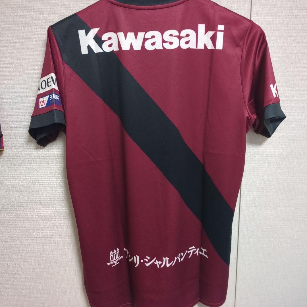 ヴィッセル神戸 ユニフォーム asics 新品タグ付き 2XL 楽天モバイル