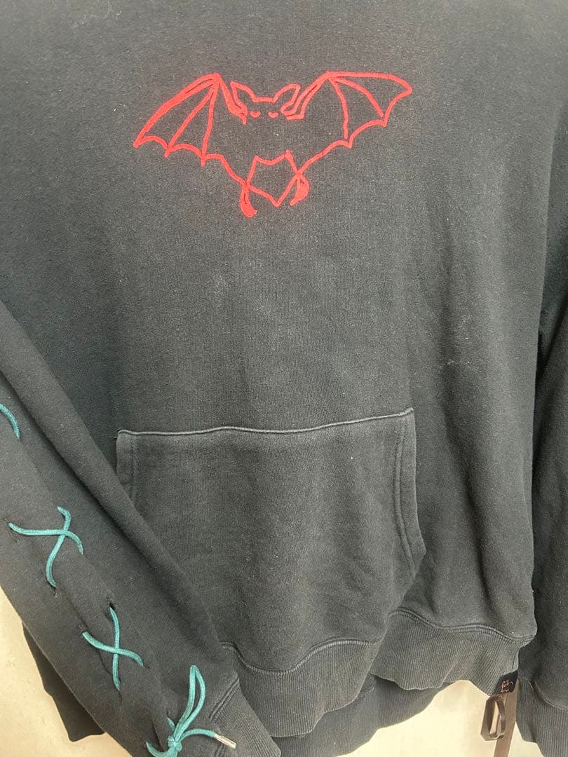 【オマケ付】米津玄師 コウモリパーカー 2018 紐付き Lサイズ