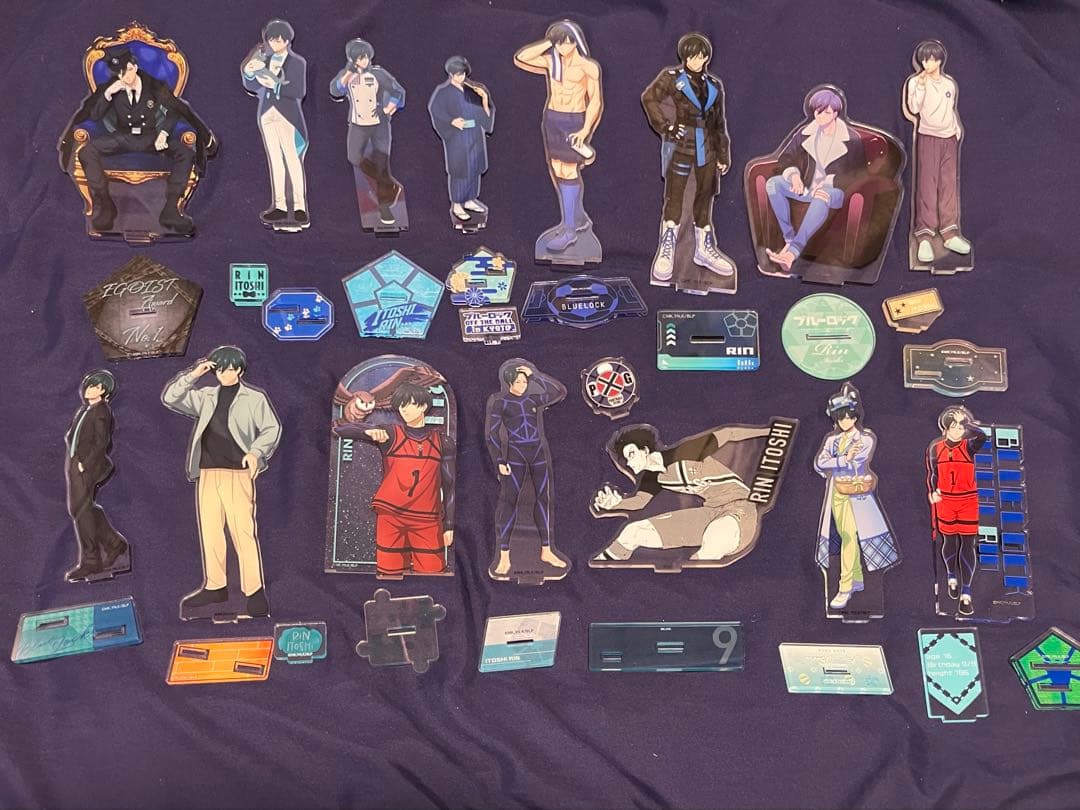 70点 ブルーロック 糸師凛 アクリルスタンド まとめ売り