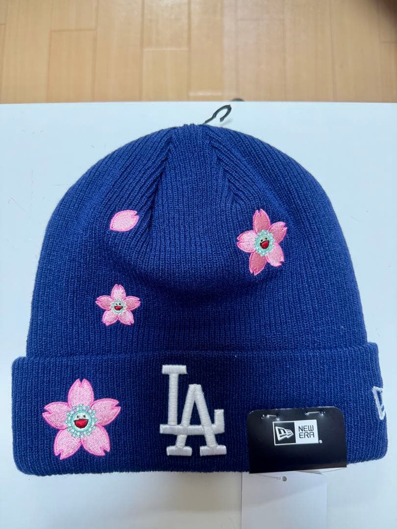 村上隆 MLB Tokyo Series ドジャース カブス ニット帽 2点