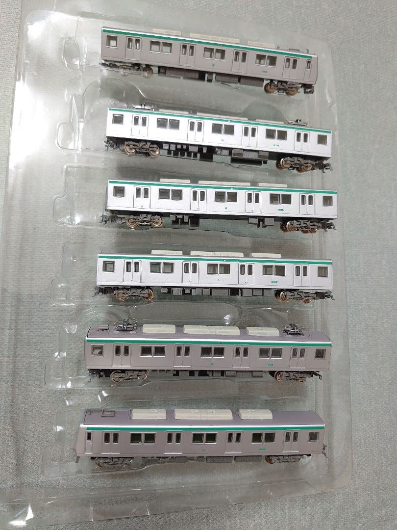 Nゲージ化動力付 京都市交通局 10系 6両 急行点灯 ライト点灯 近鉄 乗入