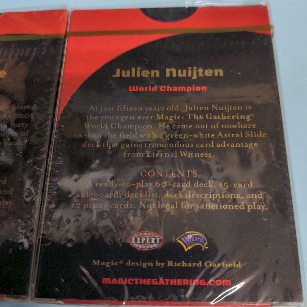 未開封】M;TG 2004世界選手権デッキ 4種 上位デッキ 金枠 新品 各1点