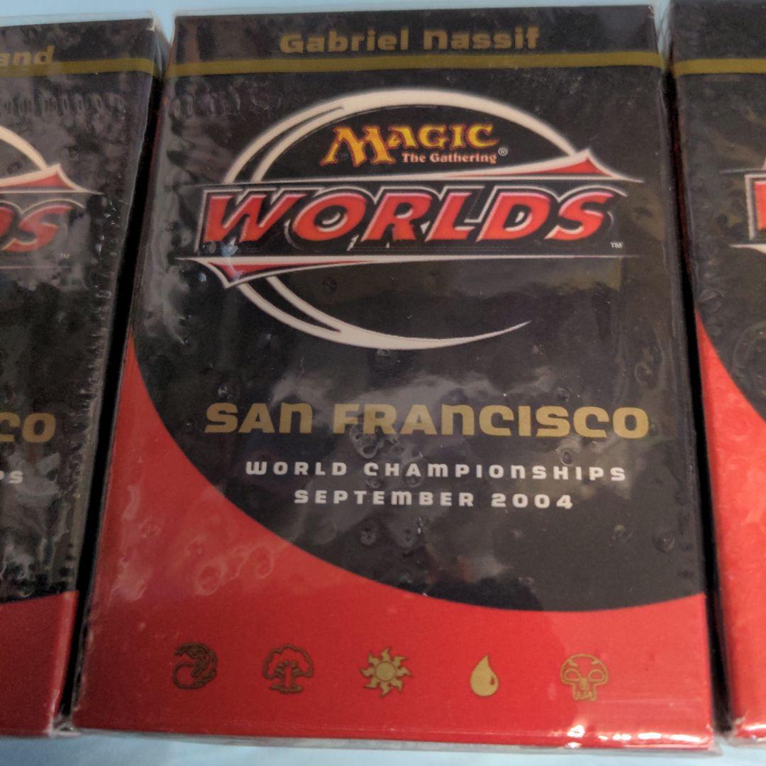 未開封】M;TG 2004世界選手権デッキ 4種 上位デッキ 金枠 新品 各1点