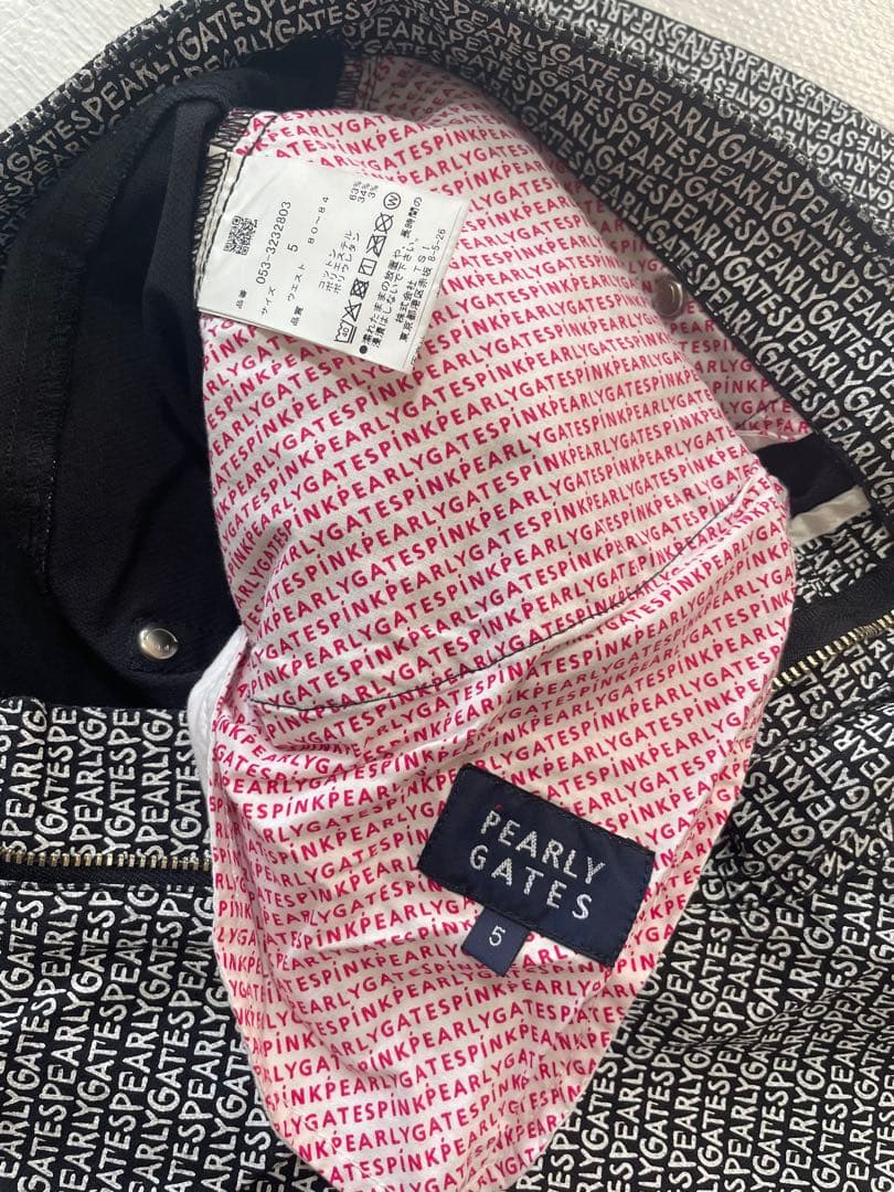 パーリーゲイツ　ゴルフ　ハーフパンツ　サイズ5