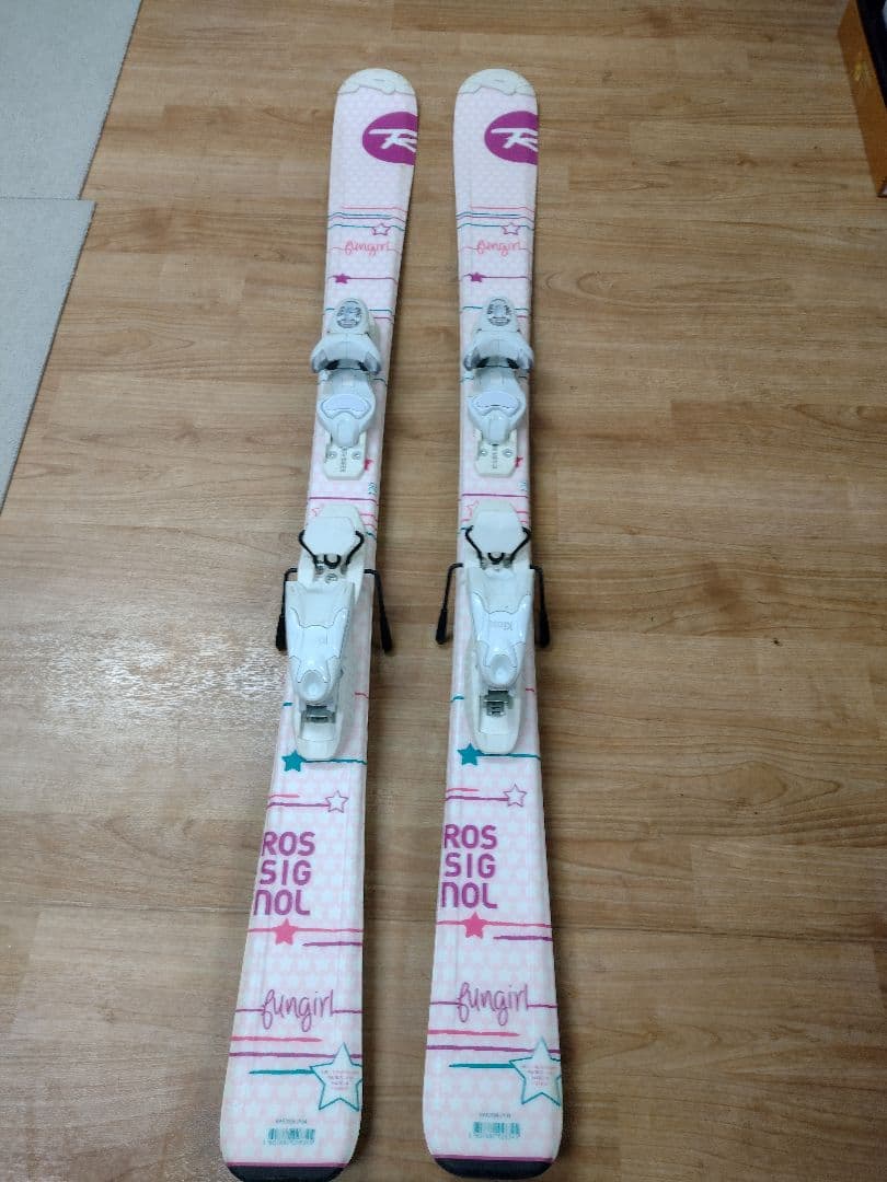 スキー板120cm＆ブーツ22cm ２点セット