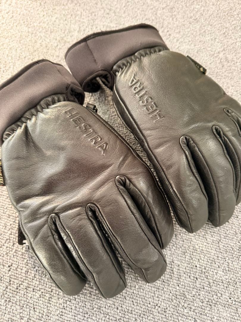 ヘストラOMNI GTX FULL LEATHER サイズ9 HAND CUFF