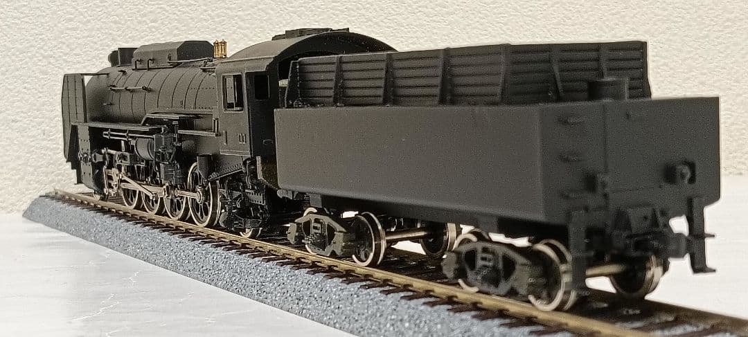 HOゲージ 天賞堂アダチ Ｄ52蒸気機関車 戦時型、メンテナンス済
