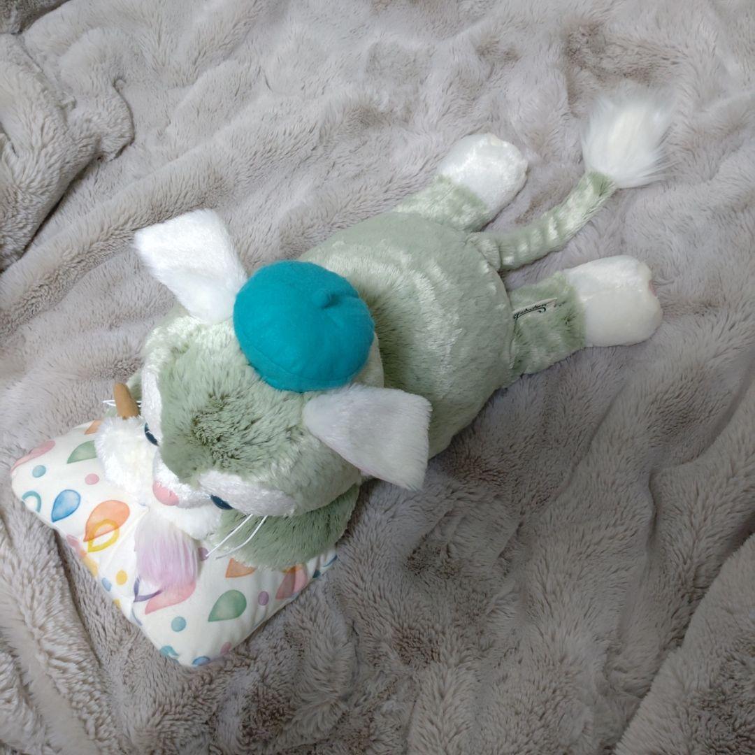 ディズニーシー　ビューティフルレイニーデイズ　ジェラトーニ　ぬいぐるみ　抱き枕