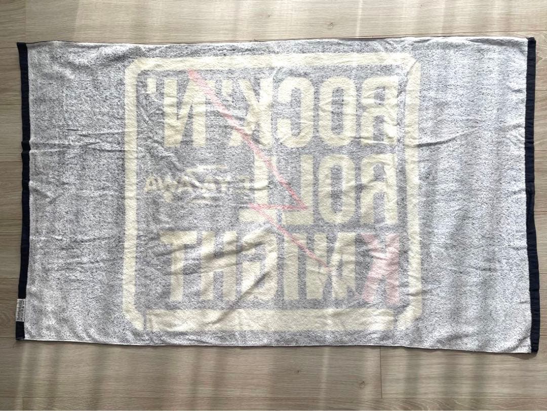 矢沢永吉 E.YAZAWA スペシャルビーチタオル ライブ　大判タオル　レア