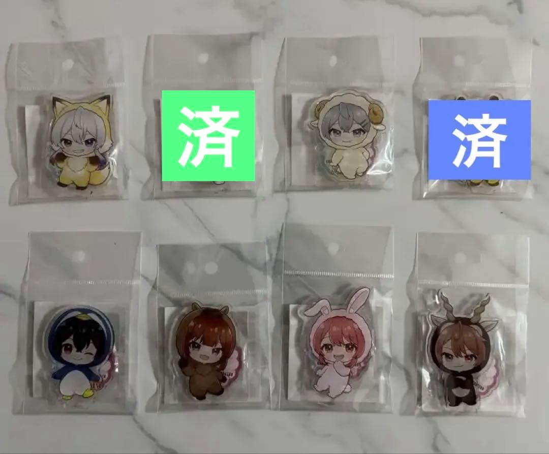 カラフルピーチ　東武動物公園　後期　アクリルスタンド