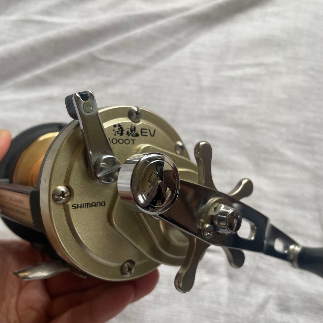 【美品　希少】シマノ　石鯛用リール　海魂 EV 4000T