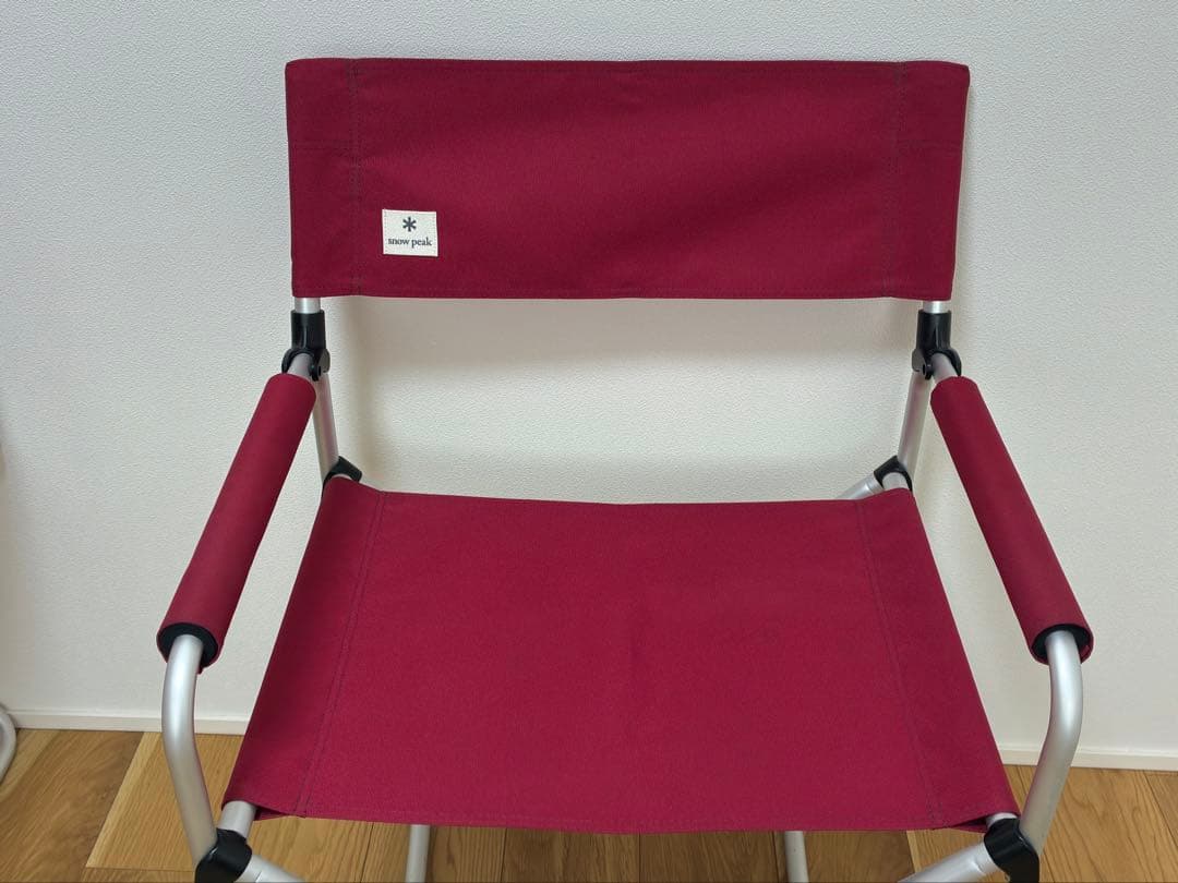 スノーピーク　FDチェアワイドRD LV-077RD　2脚セット
