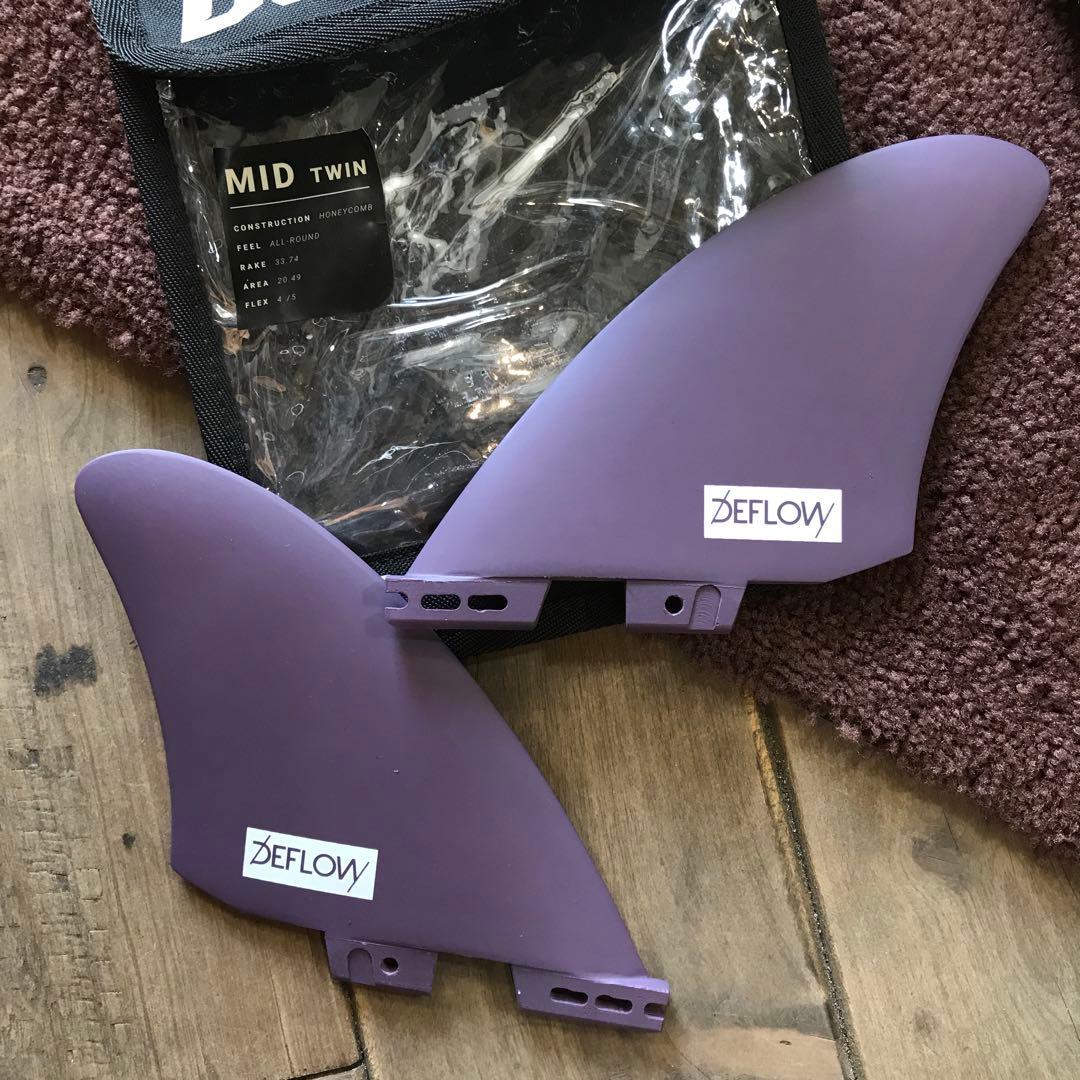 DEFLOW MID TWIN デフローフィン パープル定価¥19800