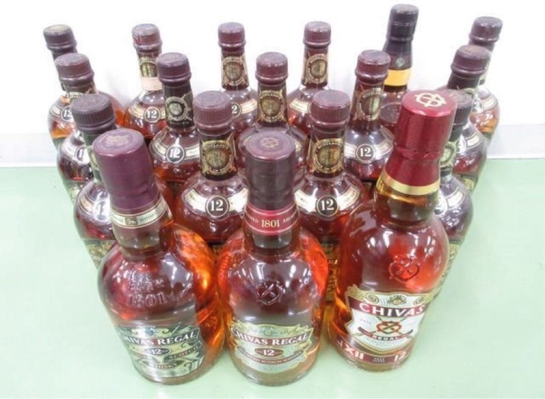 シーバスリーガル12年 　未開栓　18本　古酒　旧ボトル　ウイスキー