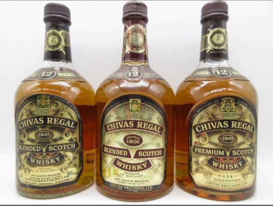 シーバスリーガル12年 　未開栓　18本　古酒　旧ボトル　ウイスキー