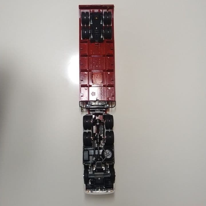 まる　ダイヤペットT-95 三菱ふそう 重機積載トレーラー