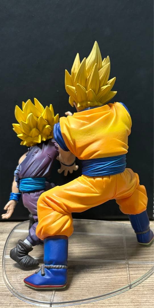 ドラゴンボール　ドラマチックショーケース　フィギュア　親子かめはめ波