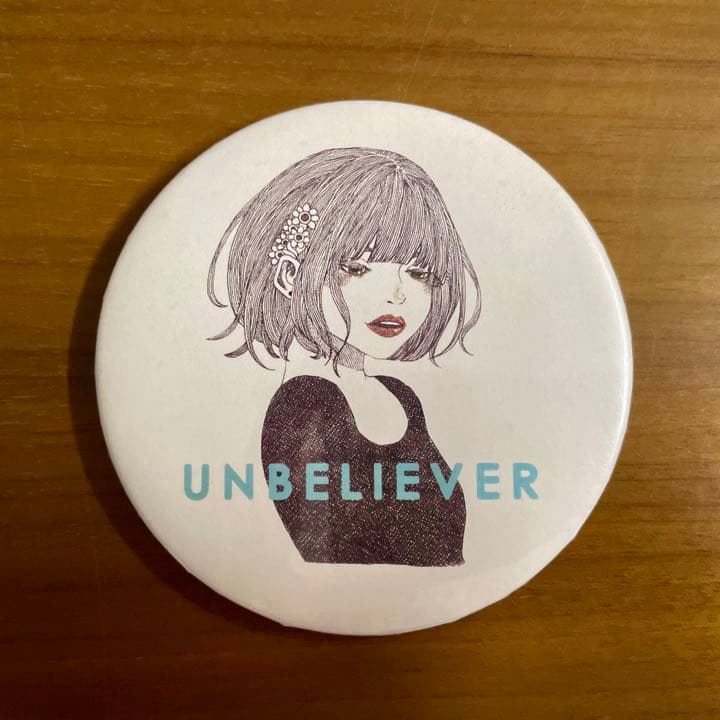 米津玄師 '14 帰りの会 UNBELIEVER 缶ミラー