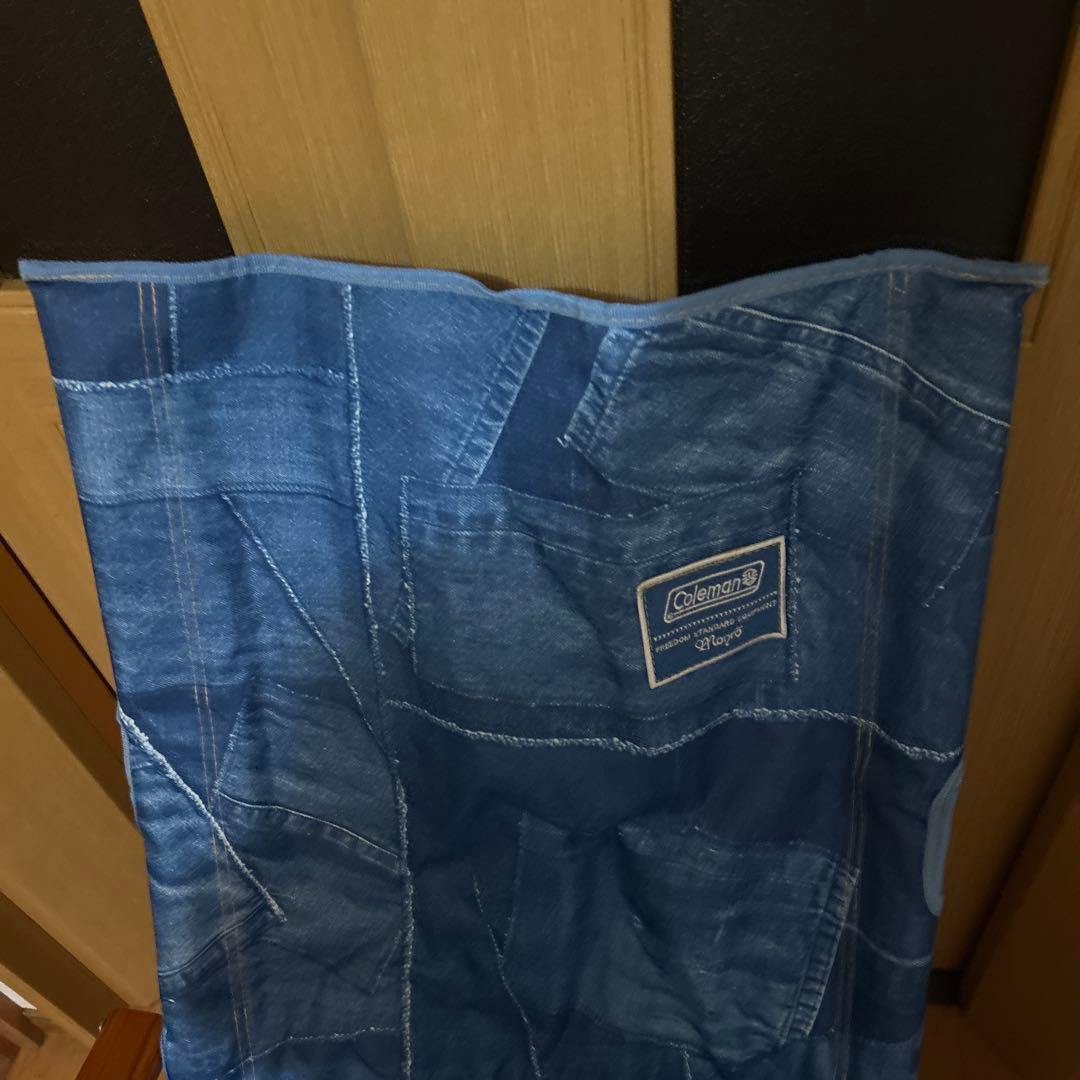 【廃盤品】コールマン　レイチェア　デニム　アウトドア　折りたたみ　収納袋