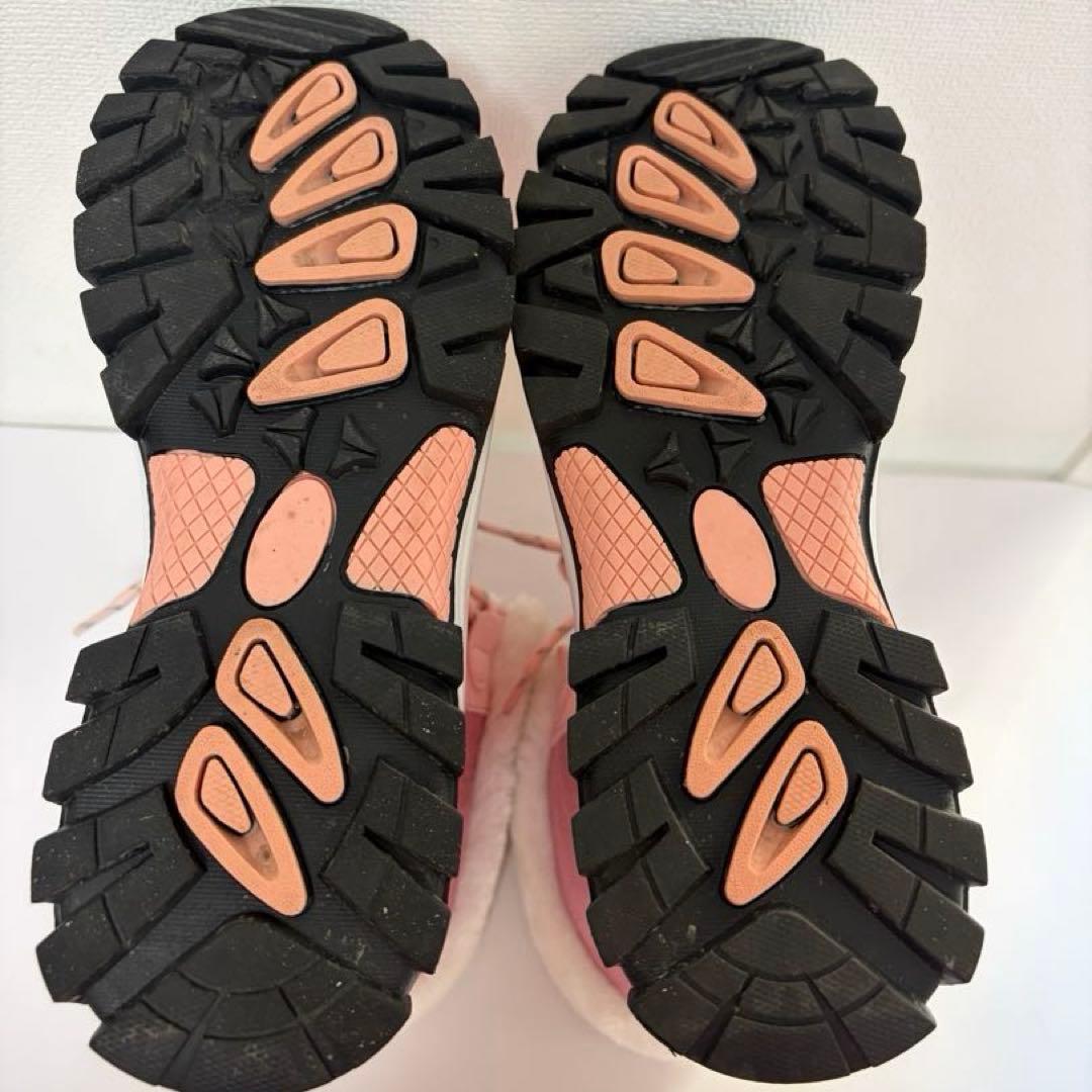 COOJOY レディース 冬用スノーブーツ 防水 ファー　滑り止め 暖かい