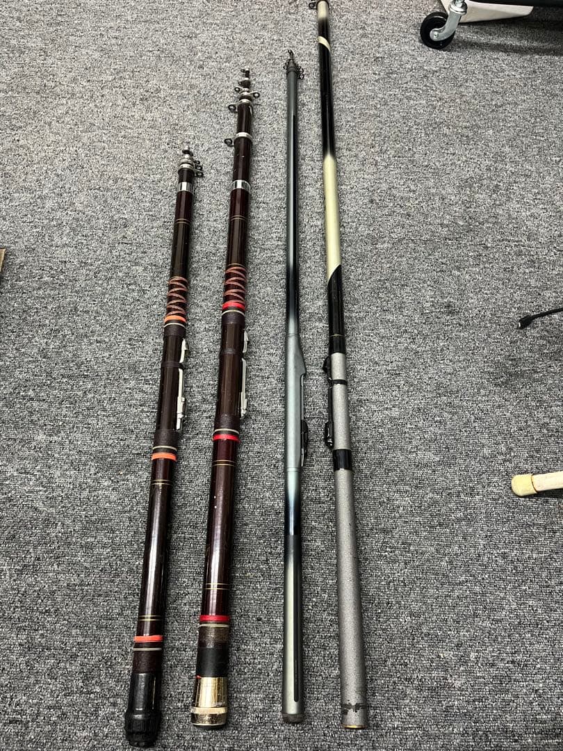 中古磯竿4本セット