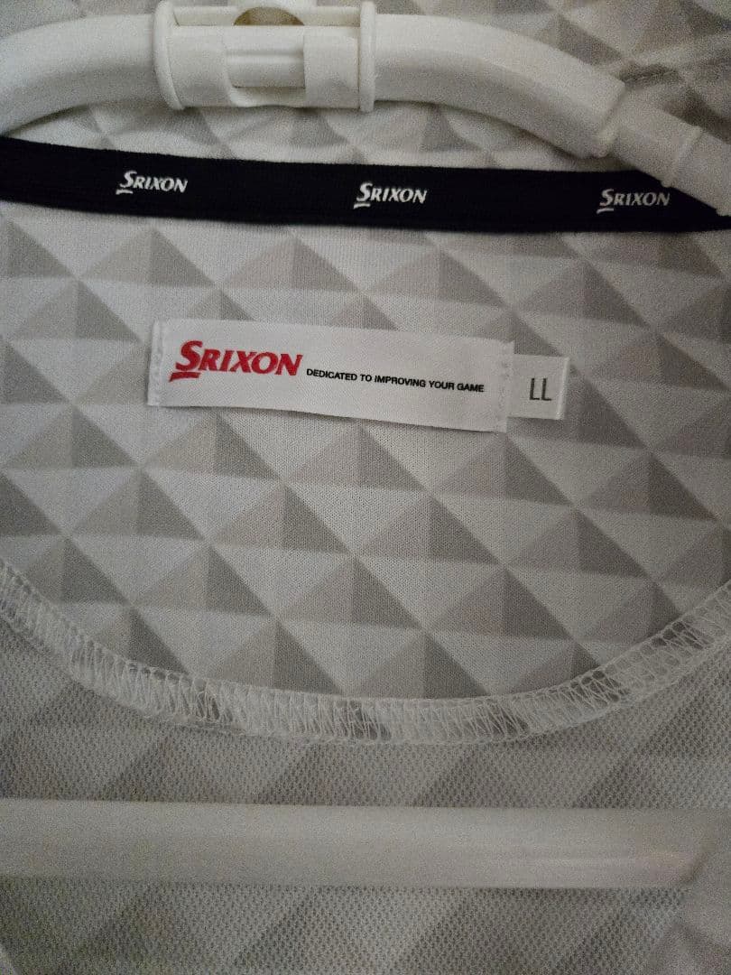 Srixonメンズゴルフシャツ　ANA、LEXUSロゴ入り!!　LLサイズ