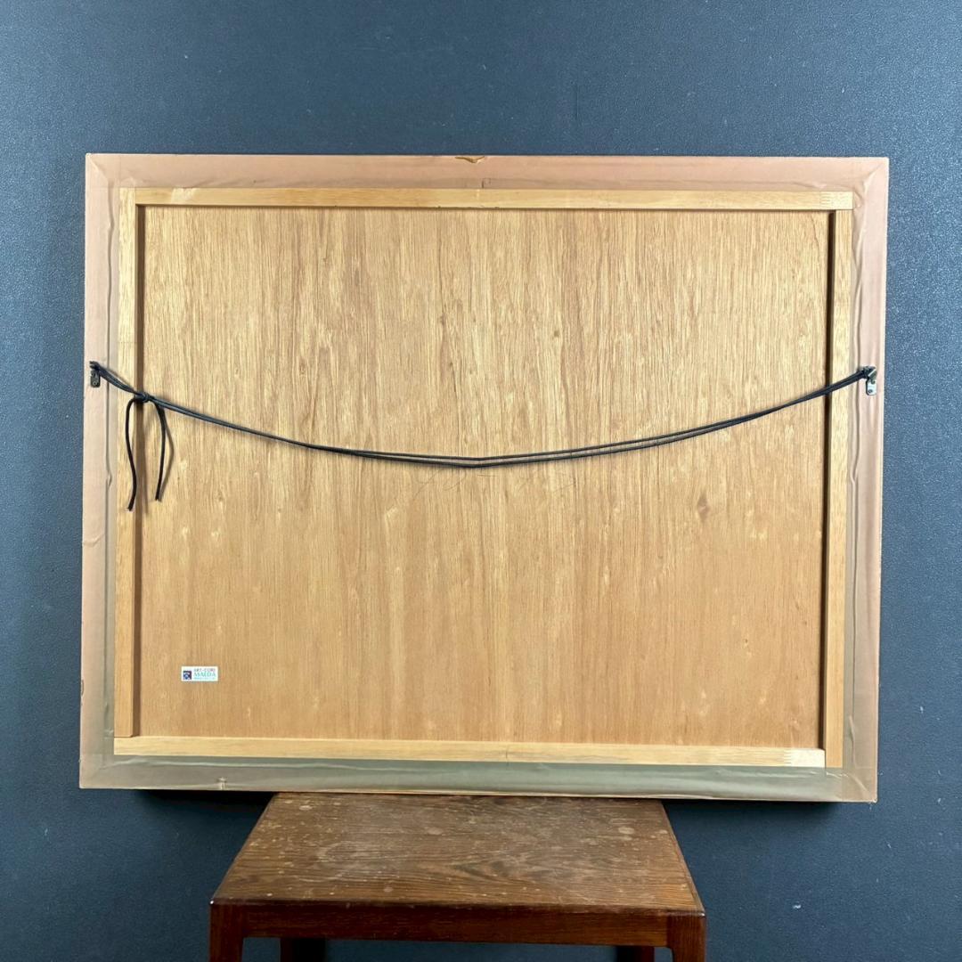 ハロルド・アルトマン「trio」リトグラフ 1988年 直筆サイン入り 額縁入り