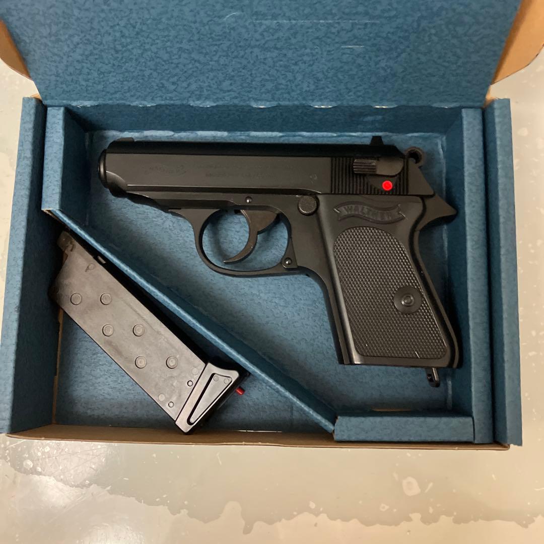 マルゼンワルサーppkブラックモデル　ガスブローバック