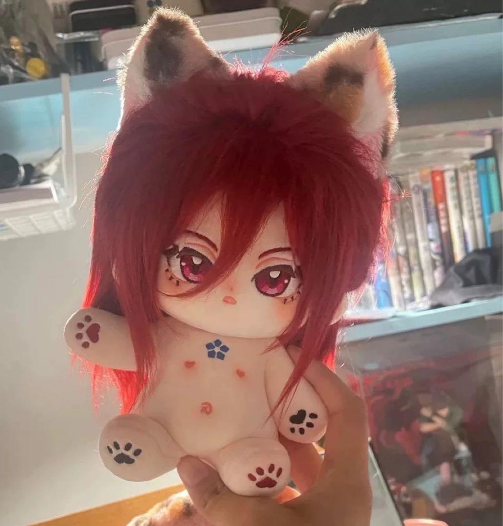 《赤髪赤目》大人気な激レア可愛い着せ替えぬいぐるみ《20cm》