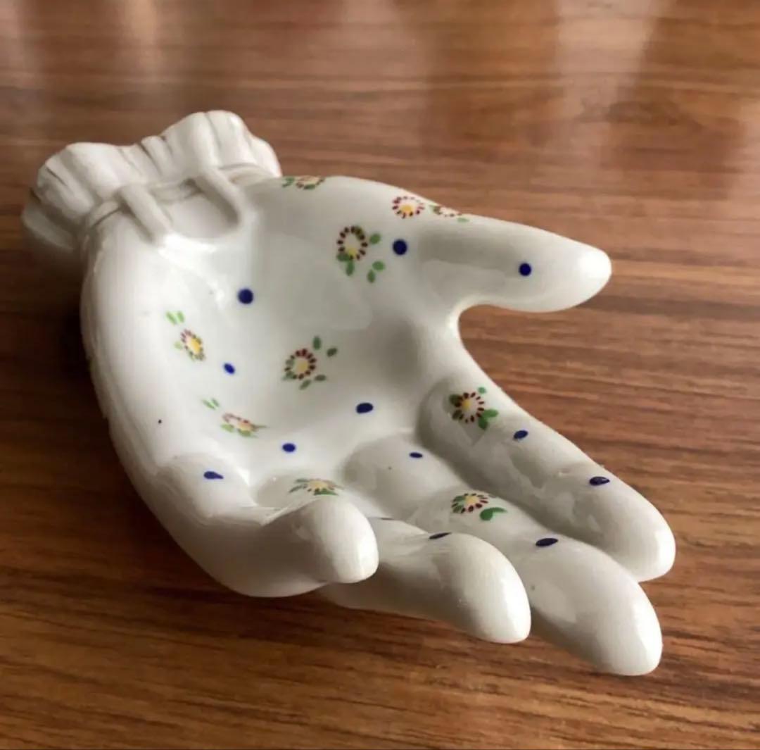 アメリカヴィンテージ ♤ 陶器のハンドトレイ ♤ Made In Japan