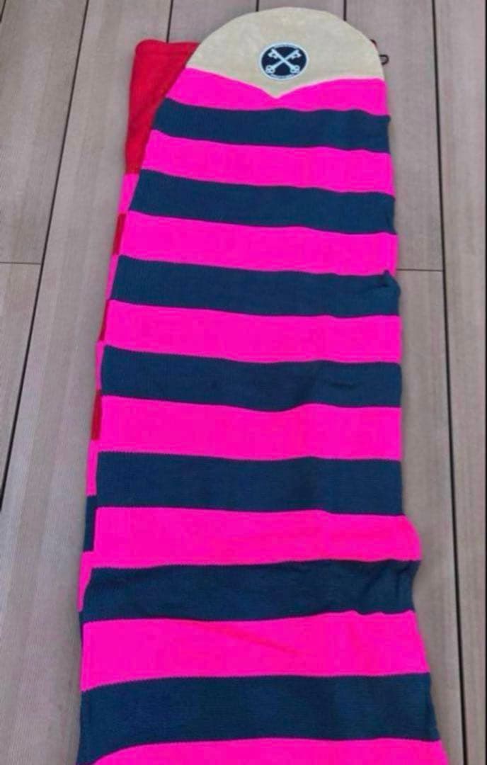 新品 FRUITION ロングボード用ニットケース 9’6 ボーダー