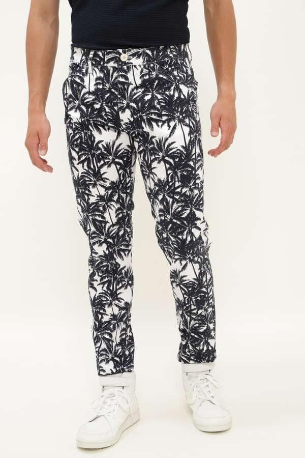 パーリーゲイツ　アイランドツリー柄 パンツ　サイズ４　新品　31900円　春夏用