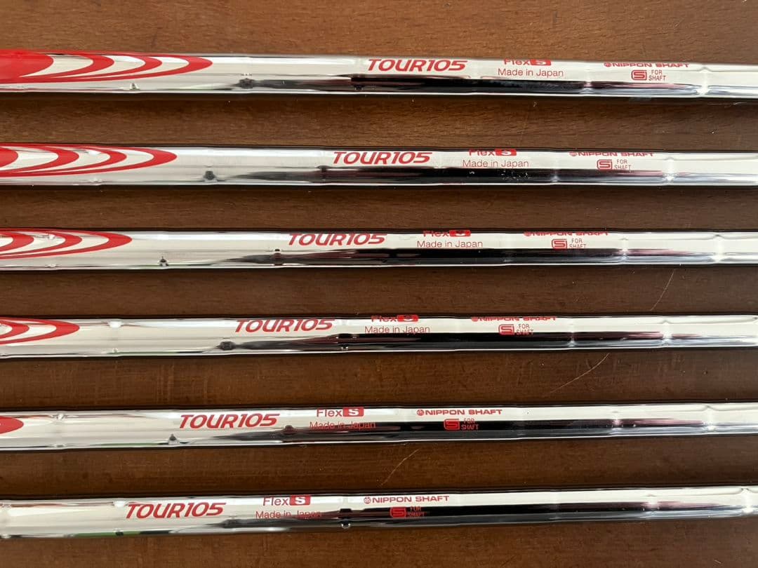 超美品 三浦技研 CB-302 #5-PW　6本組 モーダス 105/S