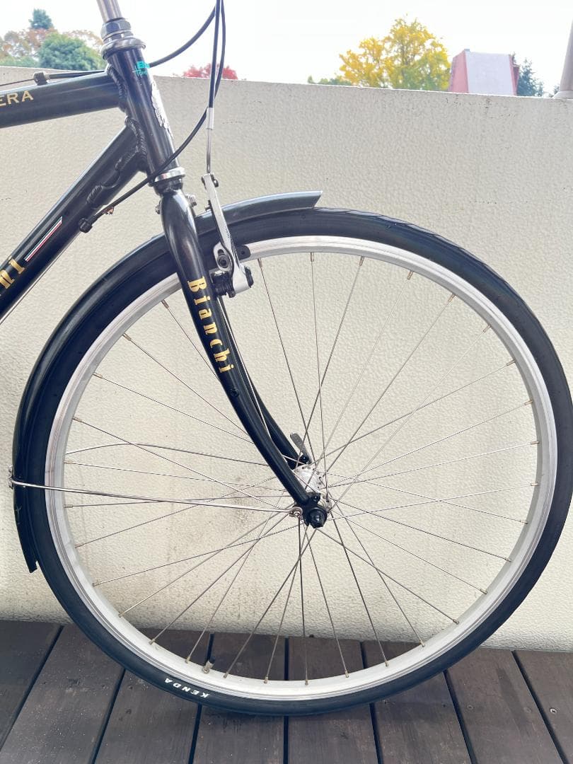 Bianchi PRIMAVERA Ｍイタリアンデザイン外装８段変速 引取専用