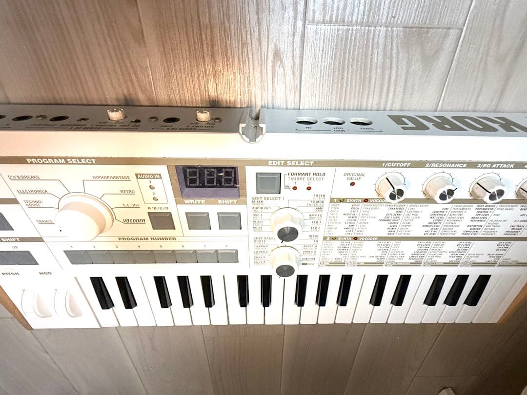 microKORG S MK-1S アナログモデリングシンセ