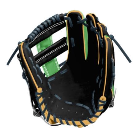 トモヤ　ミズノプロ軟式オプションオーダー　中指RBミズノマーク刺繍