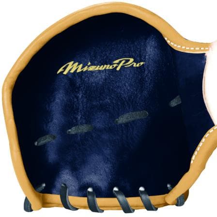 トモヤ　ミズノプロ軟式オプションオーダー　中指RBミズノマーク刺繍