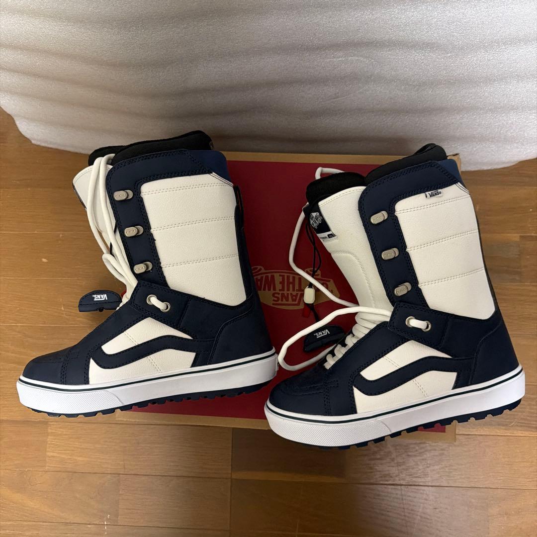 VANS スノーボードブーツ 8.5 (26.5cm) ネイビー/ホワイト