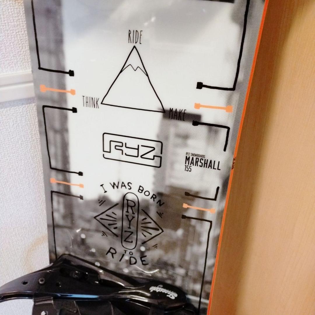 RIDE RYZ ライド ライズ　マーシャル　スノーボード　155㎝
