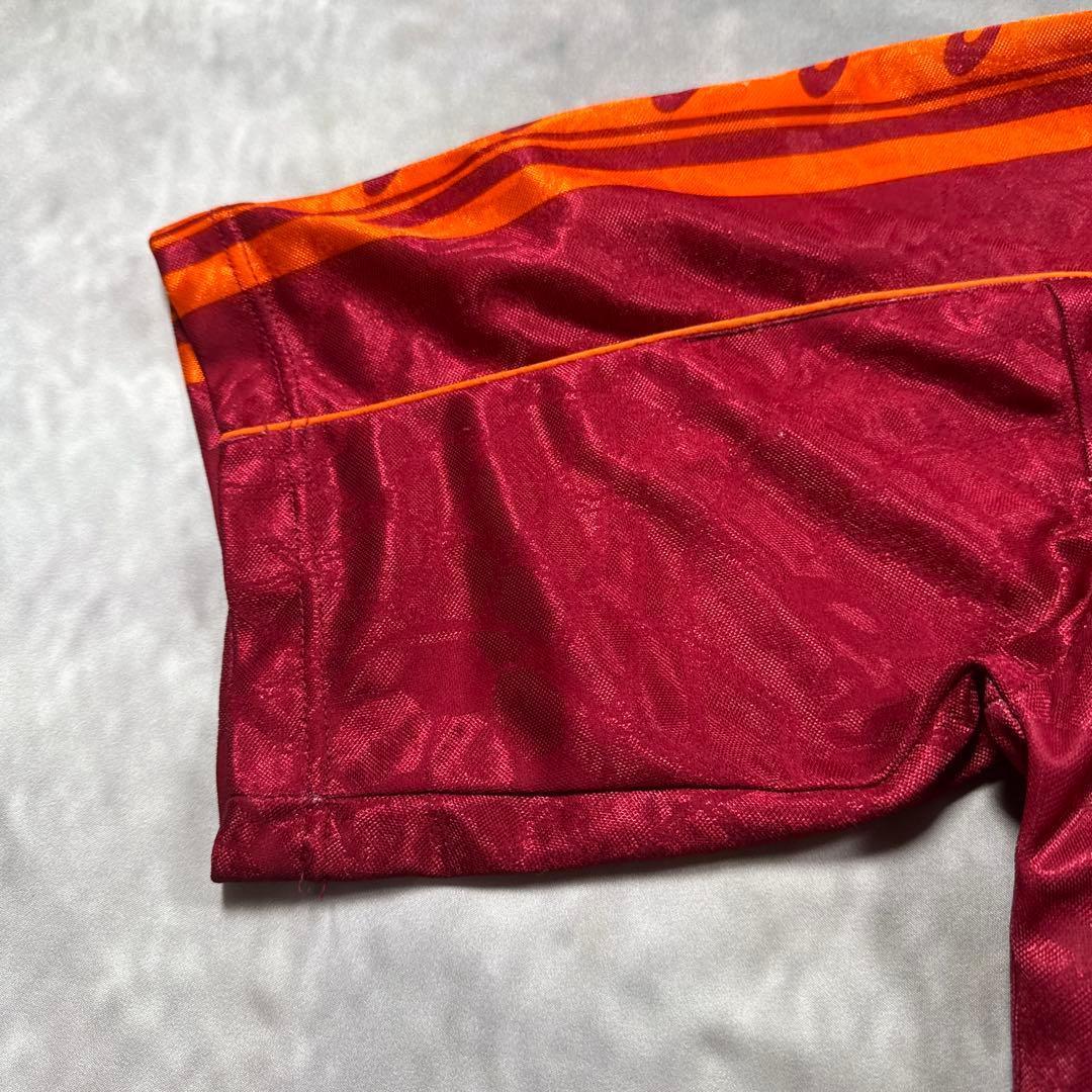 イタリア製1995-96 asics ASローマ背番号8スタットゥートR21