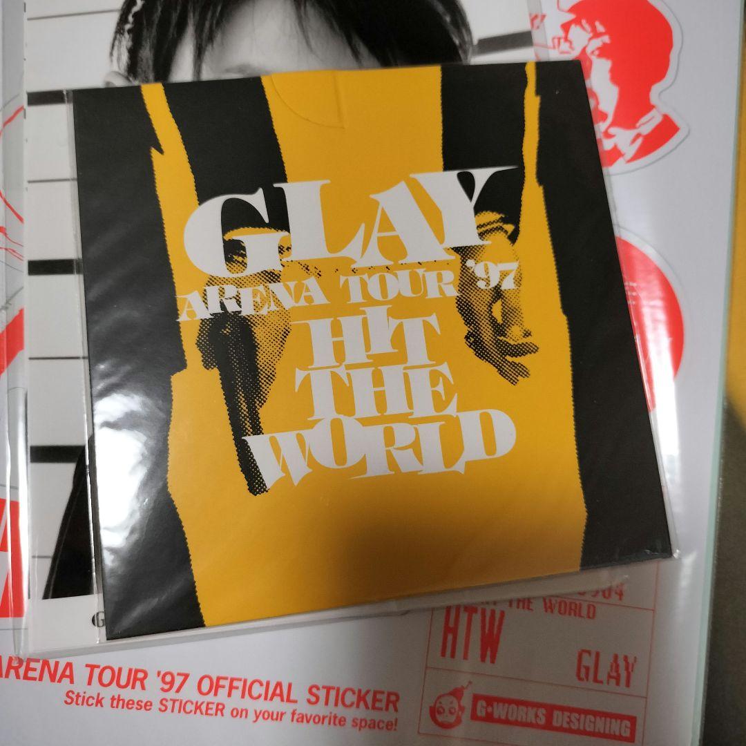 GLAY ARENATOUR'97 HIT THE WORLD TOURグッズ