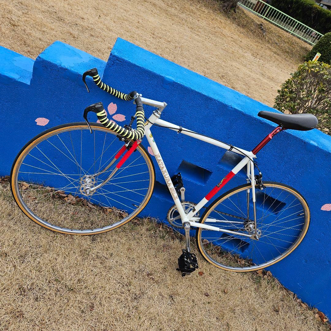 ビンテージ　片倉シルク　ラグレス　540　ピスト　固定　競輪　シングル