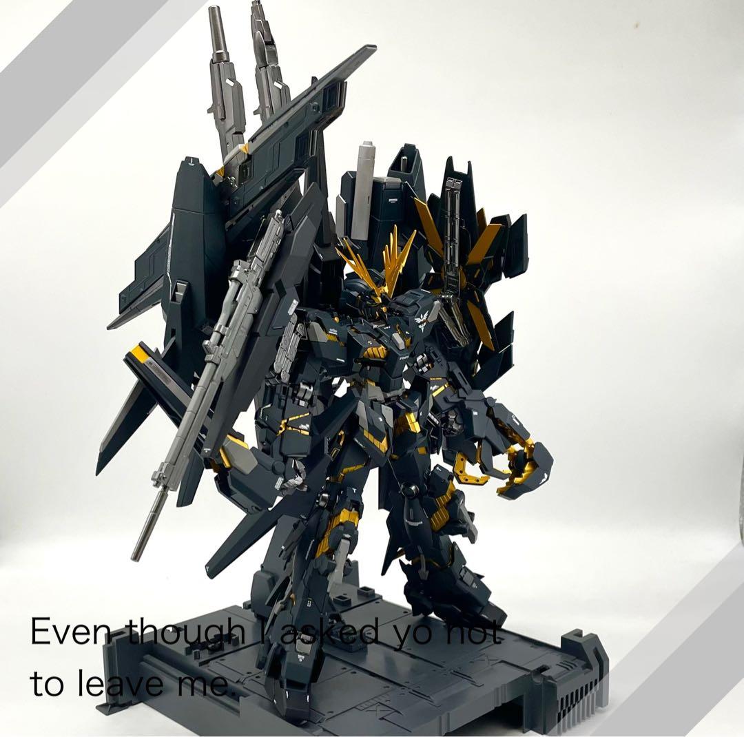 【改造 全塗装】 MGEX バンシィ・ノルン 改造品 ガンプラ