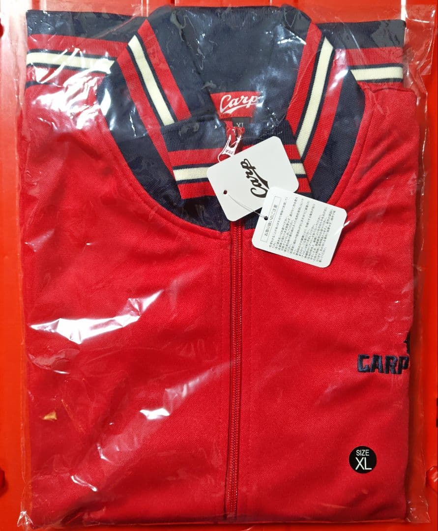 カープトラックジャケット（レッド）！Oサイズ！限定新グッズ完売品！