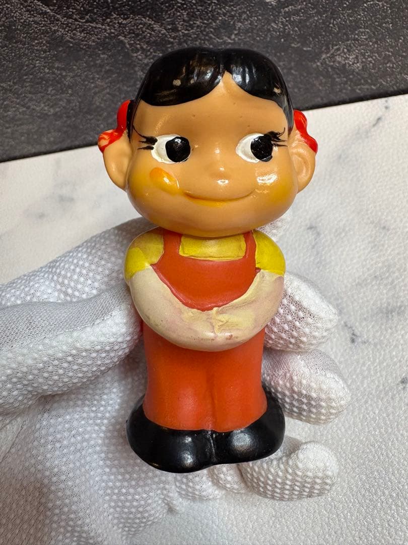 《 希少 》 ぺこちゃん ソフビ 非売品 人形