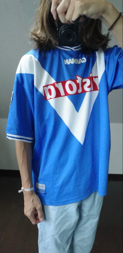 バッジョユニフォームブレシアGARMANセリエAヴィンテージサッカー代表XL