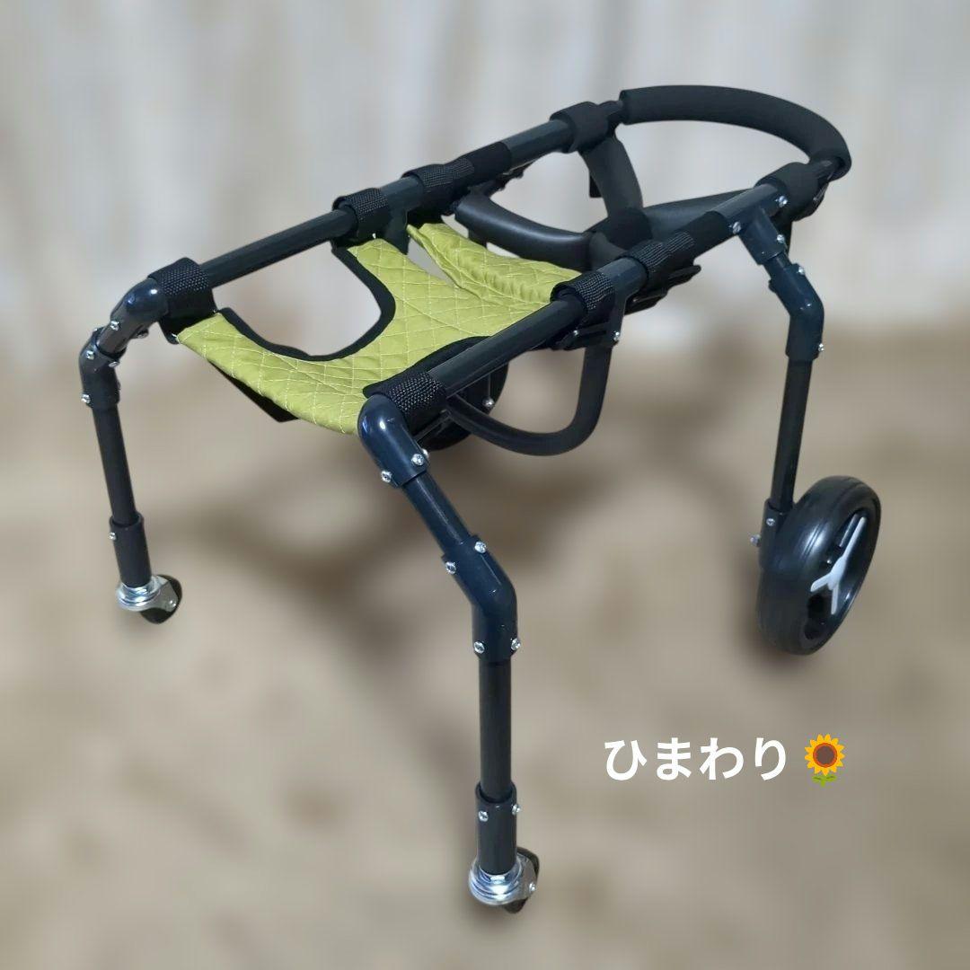 ワンちゃん4輪　食事補助　犬用車椅子　体制維持　犬の歩行器　介護用