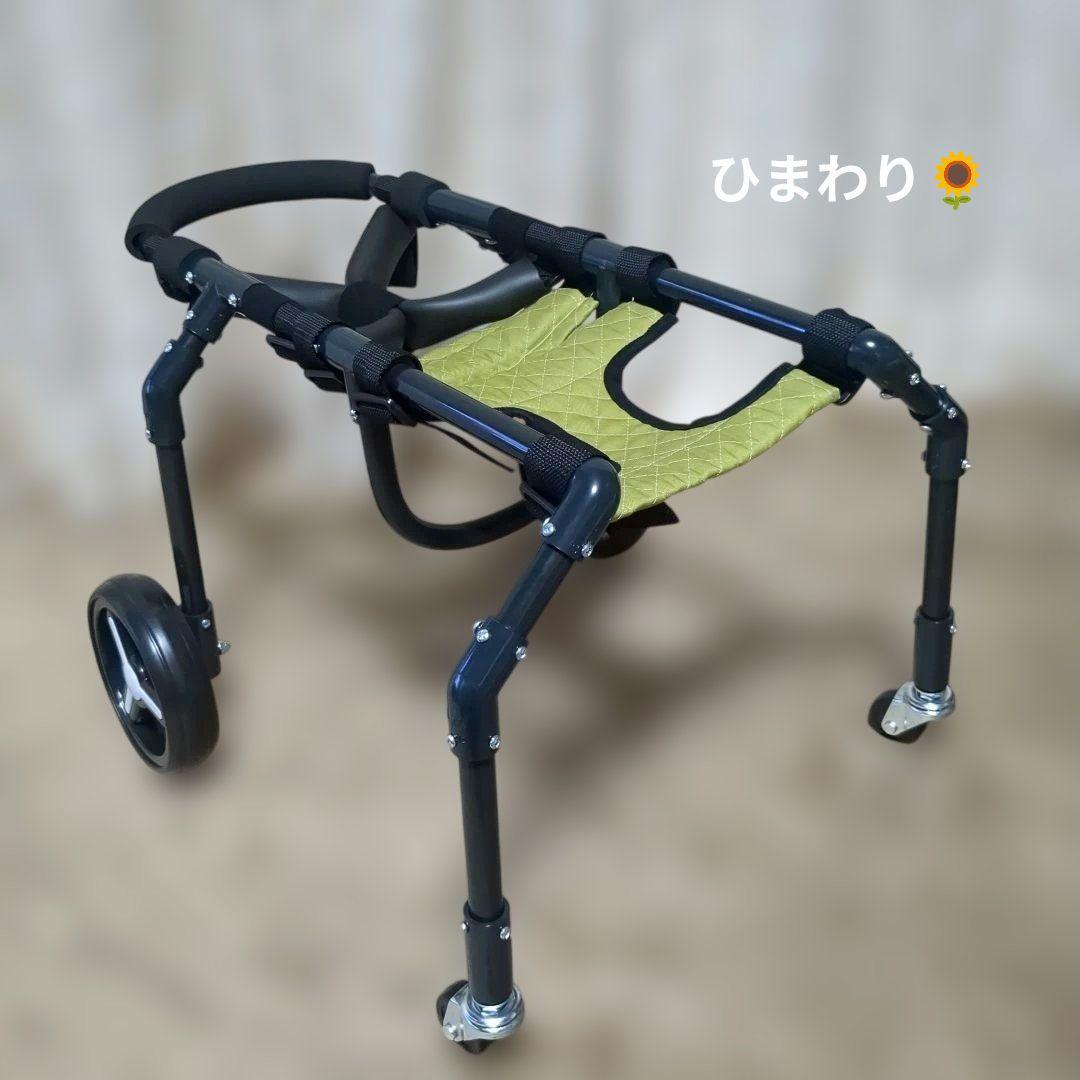 ワンちゃん4輪　食事補助　犬用車椅子　体制維持　犬の歩行器　介護用