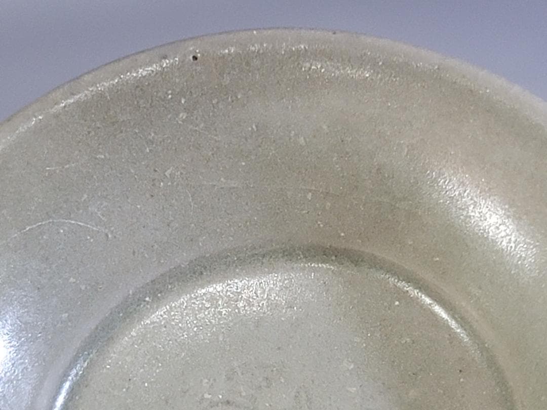 中国美術 青磁 内花紋皿 DT316