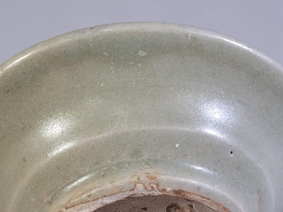 中国美術 青磁 内花紋皿 DT316